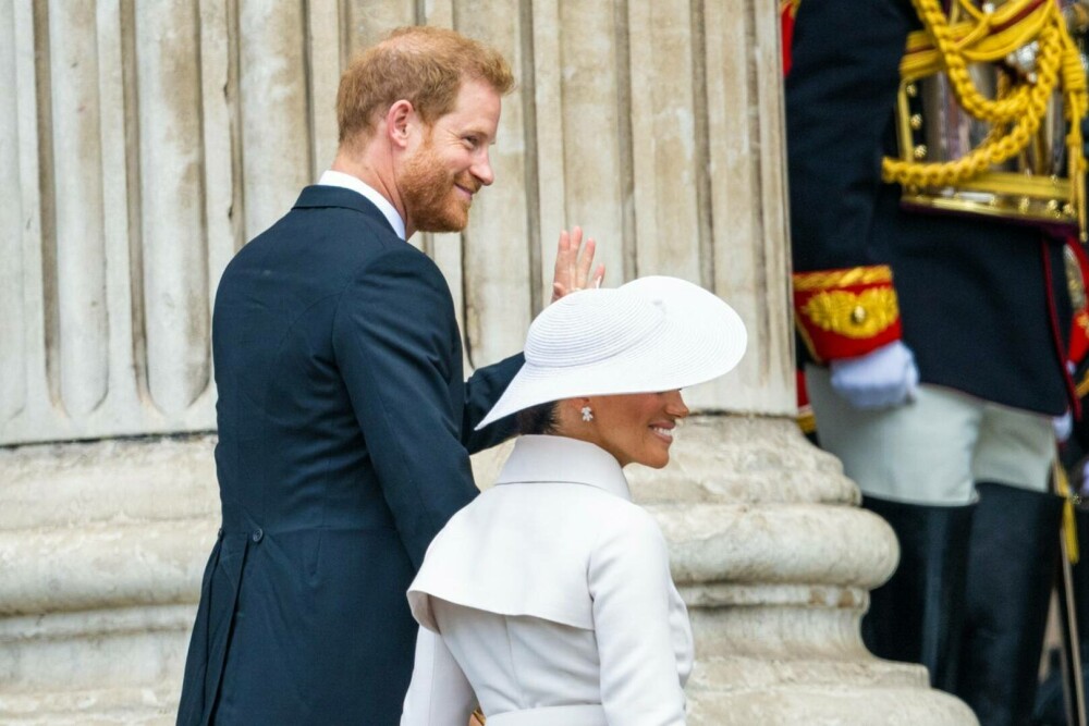 Prinţul Harry şi Meghan Markle, prima apariţie publică în Marea Britanie din 2020 - Imaginea 4