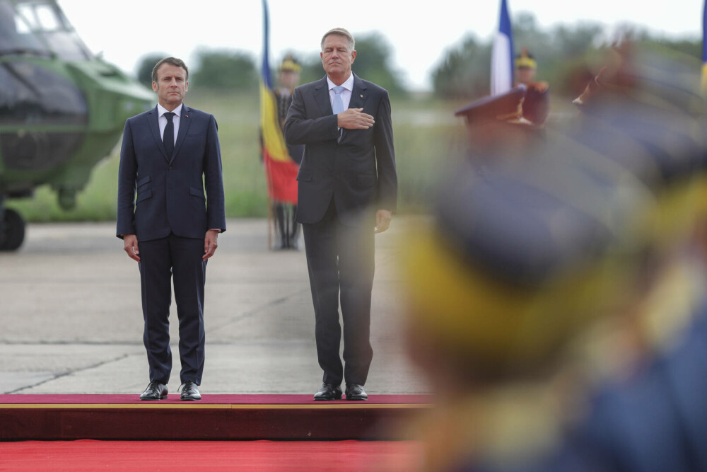 Macron, în România: Rusia este un stat puternic, nu dorim să avem un război cu poporul rus - Imaginea 9