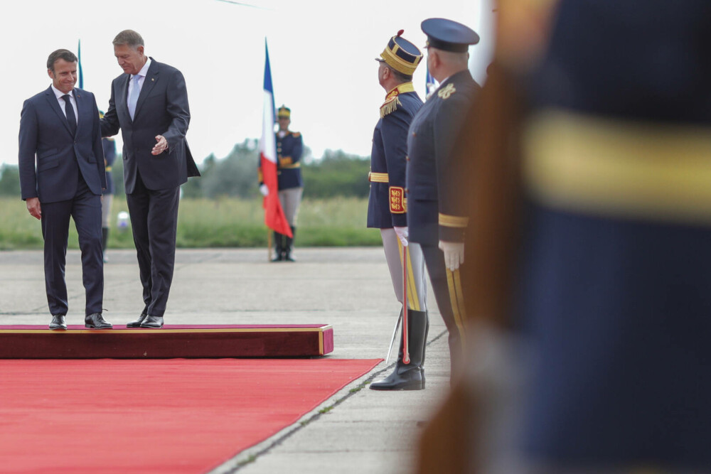 Macron, în România: Rusia este un stat puternic, nu dorim să avem un război cu poporul rus - Imaginea 3