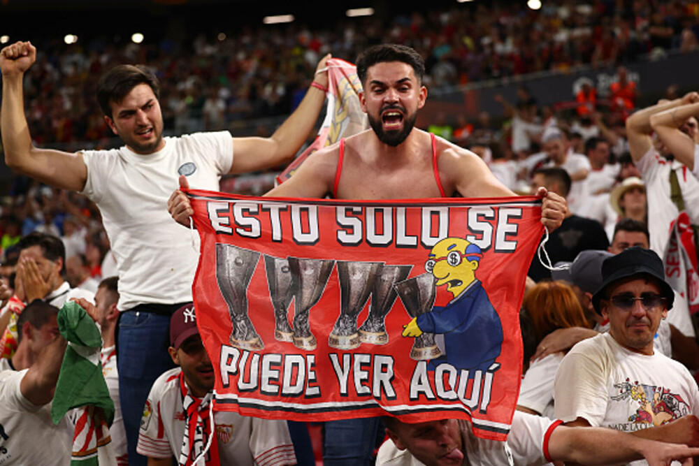 Sevilla a câștigat Europa League pentru a șaptea oară. A învins Roma lui Mourinho la penalty-uri. GALERIE FOTO - Imaginea 16