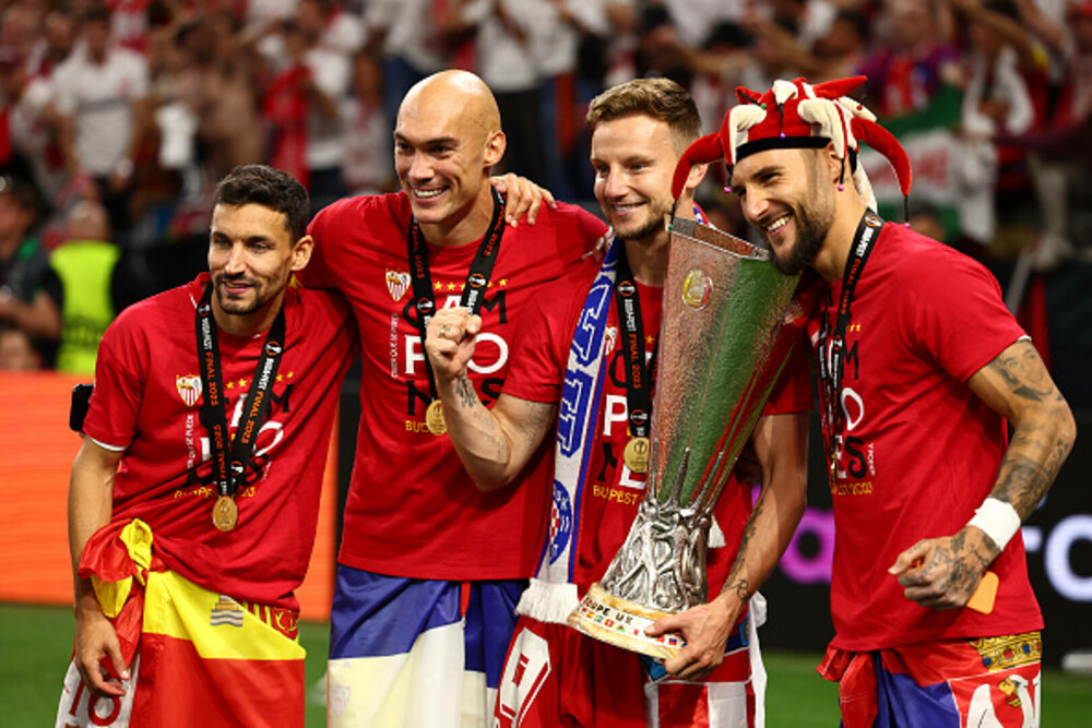 Sevilla a câștigat Europa League pentru a șaptea oară. A învins Roma lui Mourinho la penalty-uri. GALERIE FOTO - Imaginea 19