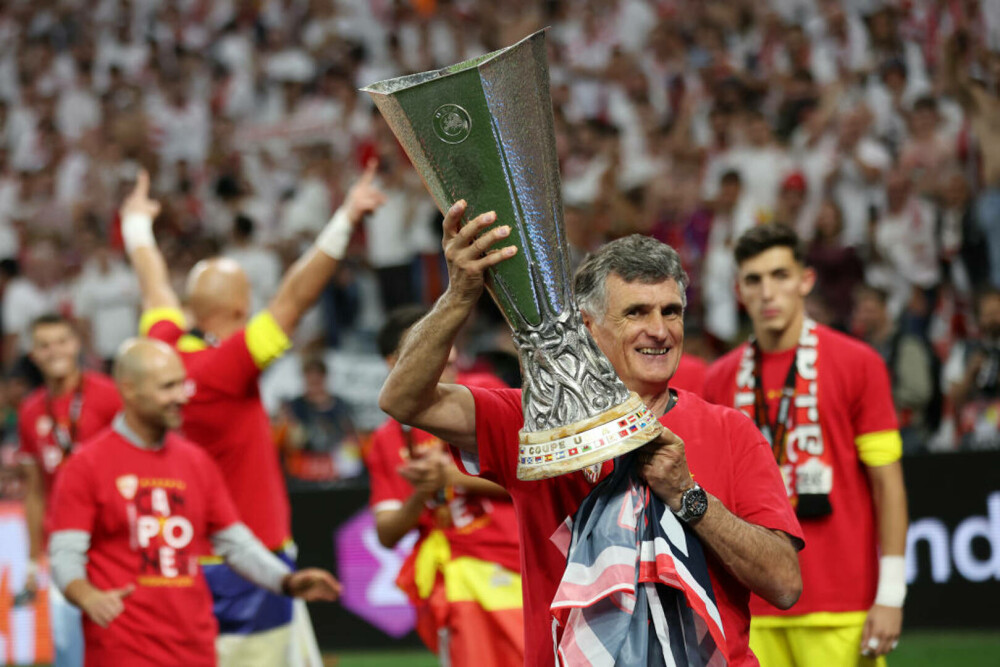 Mesajul lui Mendilibar după ce a câștigat trofeul Ligii Europa - Imaginea 1