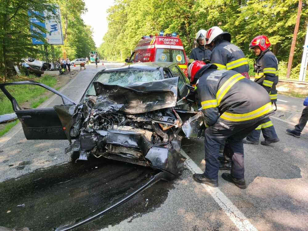 Accident cu 3 morți și 2 răniți pe drumul spre Păltiniș. Printre victime, un copil de 15 ani | FOTO - Imaginea 1