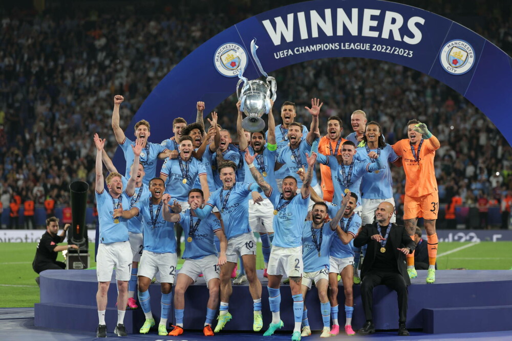 VIDEO. Manchester City a câştigat pentru prima dată Liga Campionilor. Rodri: ”Emoţionant! Un vis devenit realitate!” - Imaginea 1