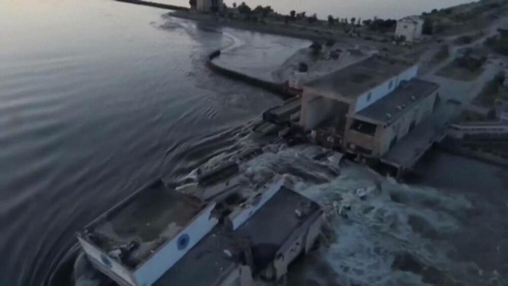 O bacterie periculoasă a ajuns în Marea Neagră, la Odesa, după distrugerea barajului de pe Nipru. Cercetătorii, în alertă - Imaginea 3