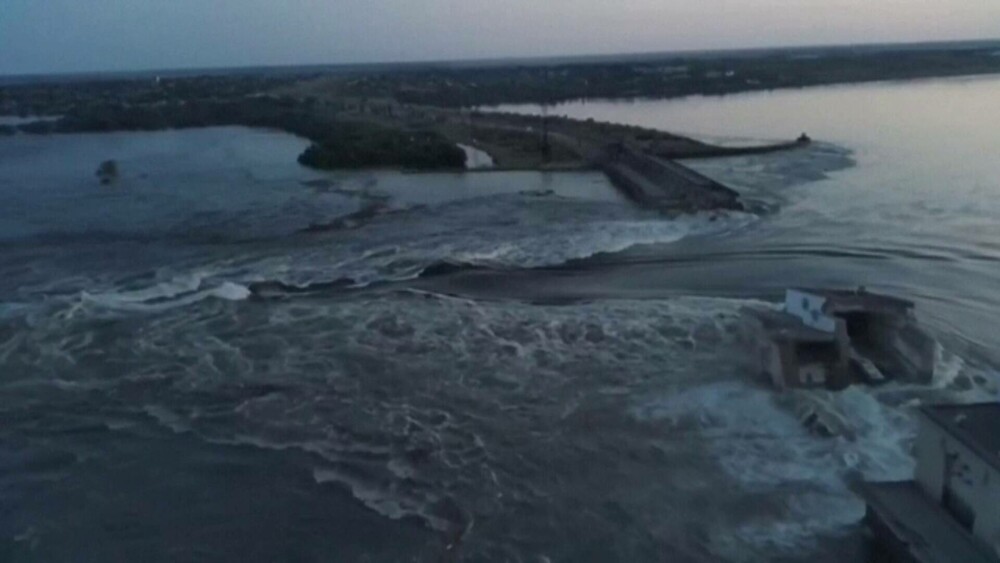O bacterie periculoasă a ajuns în Marea Neagră, la Odesa, după distrugerea barajului de pe Nipru. Cercetătorii, în alertă - Imaginea 4