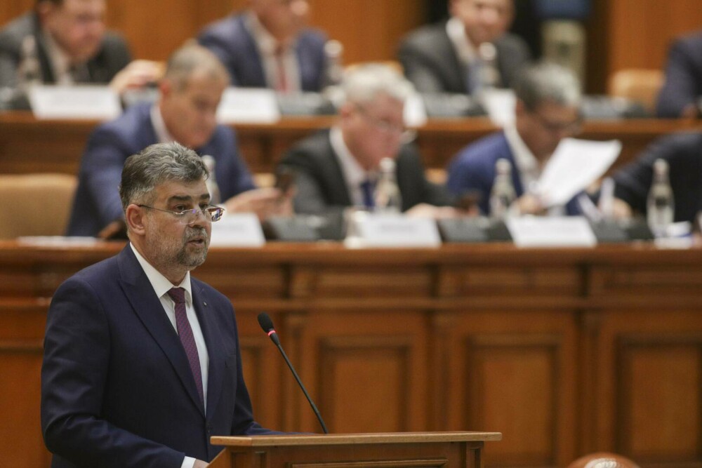 Cabinetul Ciolacu a fost votat în Parlament. 290 de voturi 