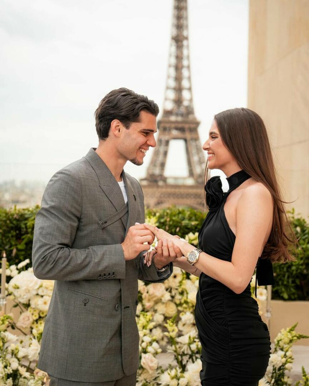 Ianis Hagi și-a cerut iubita în căsătorie la Paris. Reacția tatălui său, Gică Hagi | GALERIE FOTO - Imaginea 2
