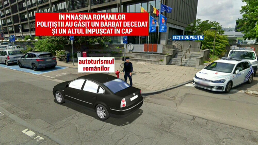 ANIMAȚIE GRAFICĂ. Cum s-a petrecut șicanarea în trafic în care Florin a murit împușcat, iar un alt român a fost rănit grav - Imaginea 1