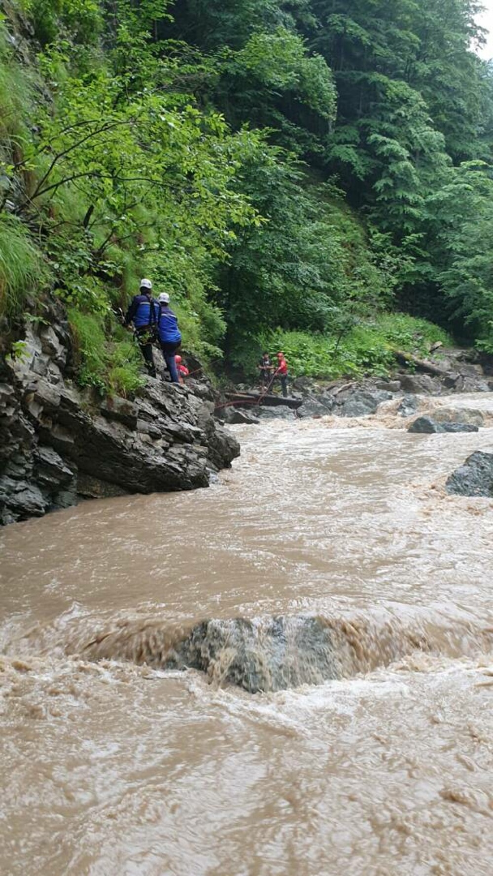 Tatăl și fiul de 12 ani, căutaţi într-o pădure din Vrancea, au fost găsiți. Plecaseră pe un traseu montan - Imaginea 3