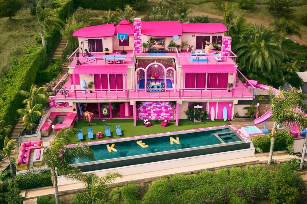 Casa Barbie în mărime naturală a fost scoasă la închiriat. Reședința se află la malul mării | GALERIE FOTO - Imaginea 7