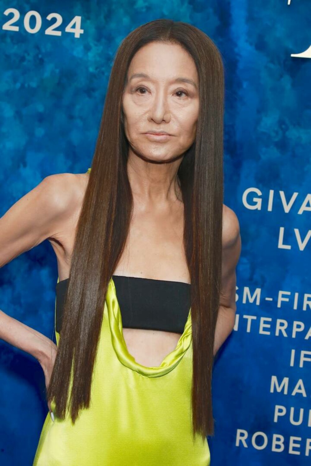 Vera Wang, apariție spectaculoasă pe covorul roșu. Creatoarea de modă împlinește în curând 75 de ani. GALERIE FOTO - Imaginea 4