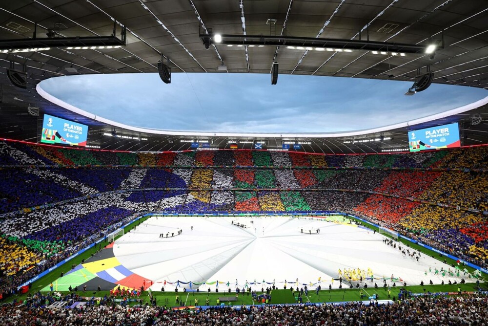 Ceremonia de deschidere a EURO 2024. Omagiu pentru Franz Beckenbauer. Imagini memorabile surprinse pe stadion - Imaginea 7