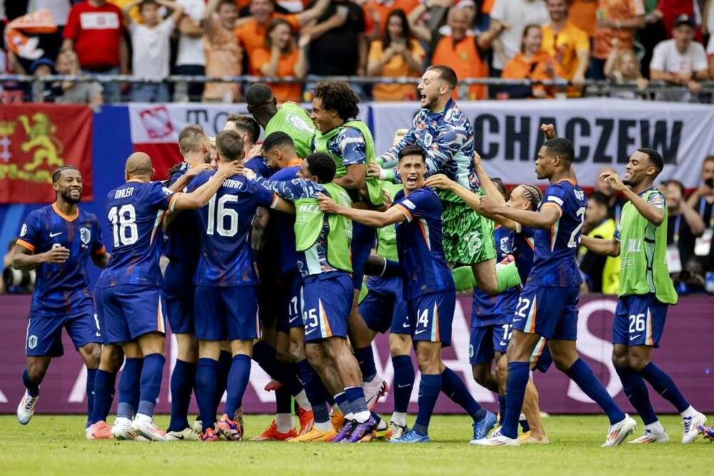 EURO 2024: Țările de Jos, victorie la limită cu Polonia. Lewandowski nu a jucat | FOTO & VIDEO - Imaginea 15