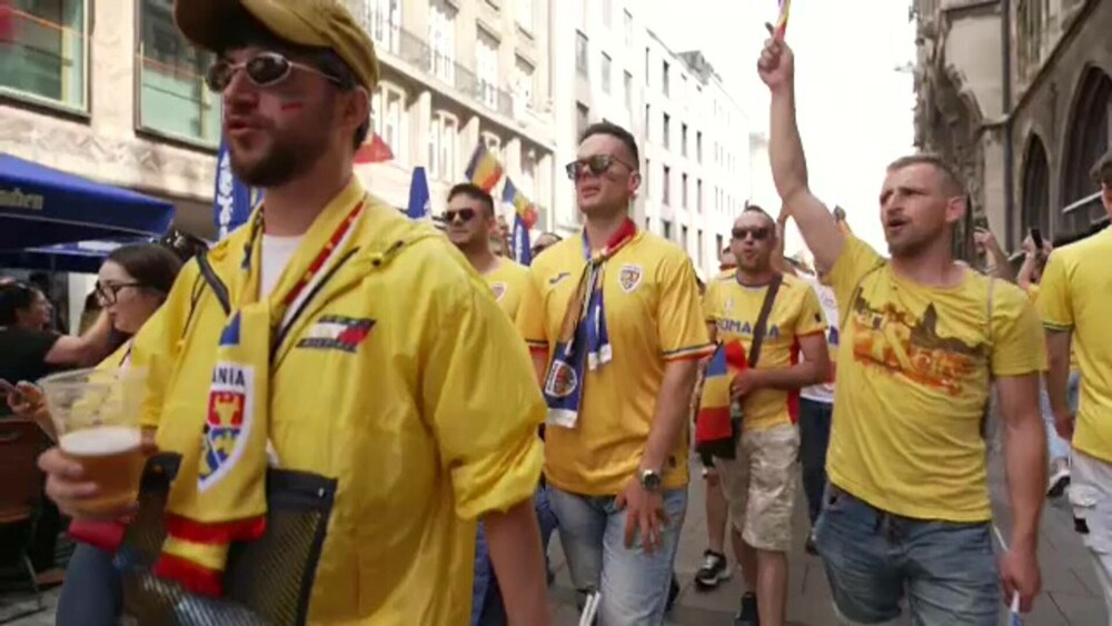 VIDEO. Gest impresionant, făcut de suporterii români pe străzile din Munchen, înainte să înceapă meciul cu Ucraina - Imaginea 2