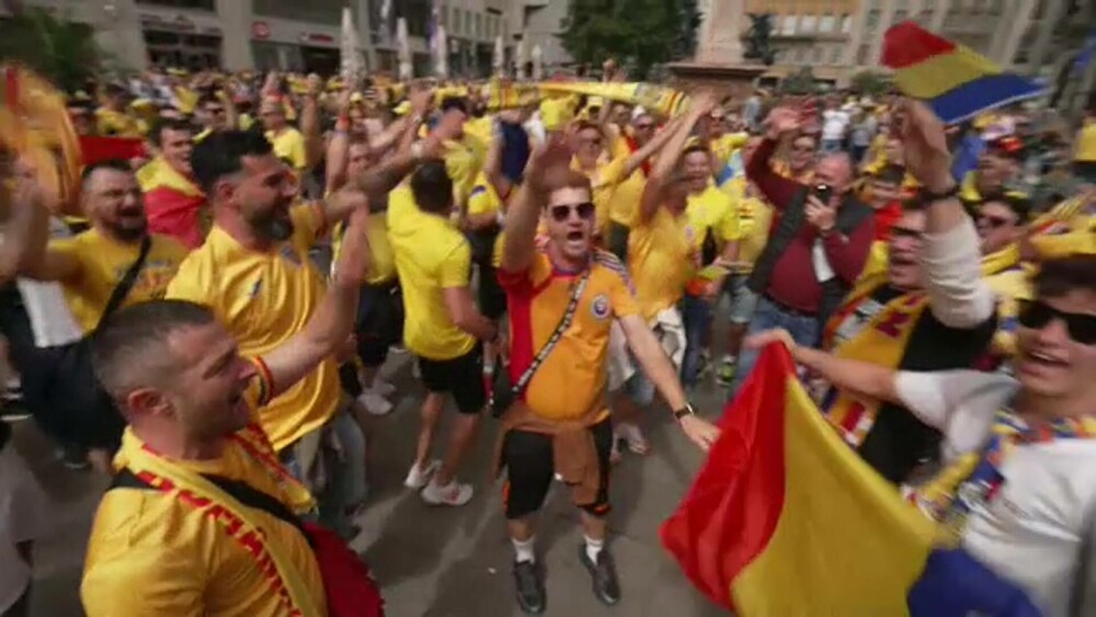 VIDEO. Gest impresionant, făcut de suporterii români pe străzile din Munchen, înainte să înceapă meciul cu Ucraina - Imaginea 3