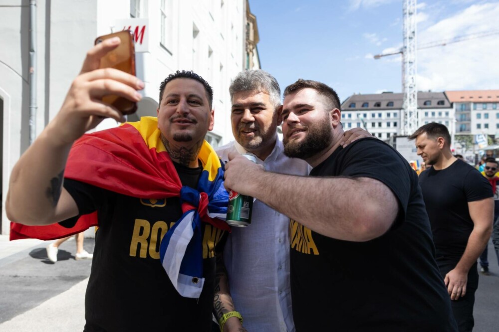 VIDEO. Coincidență. Marcel Ciolacu ”efectuează o vizită oficială în Bavaria” chiar în ziua meciului România-Ucraina - Imaginea 6