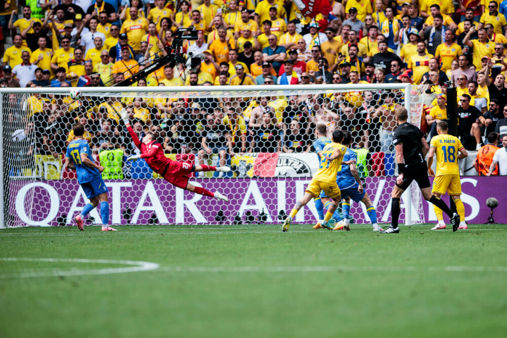 România – Ucraina 3-0, la EURO 2024. Tricolorii scriu istorie, după cel mai bun meci al acestei generații GALERIE FOTO - Imaginea 34