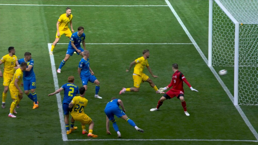 România – Ucraina 3-0, la EURO 2024. Tricolorii scriu istorie, după cel mai bun meci al acestei generații GALERIE FOTO - Imaginea 45
