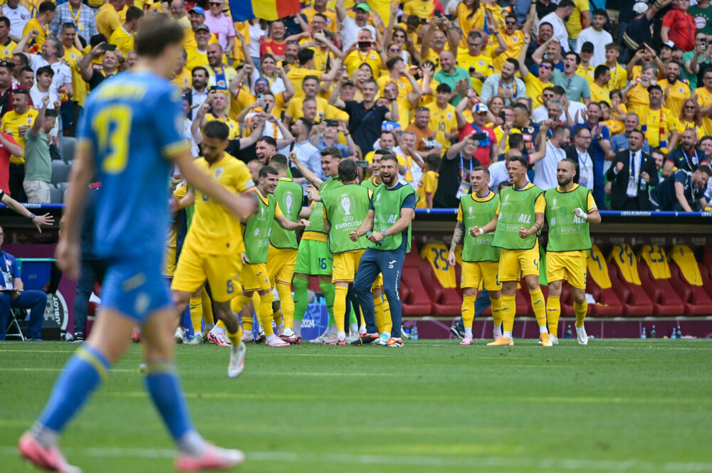 România - Ucraina 3-0, la EURO 2024. Imaginile bucuriei de la victoria ”Generației de Suflet” GALERIE FOTO - Imaginea 3