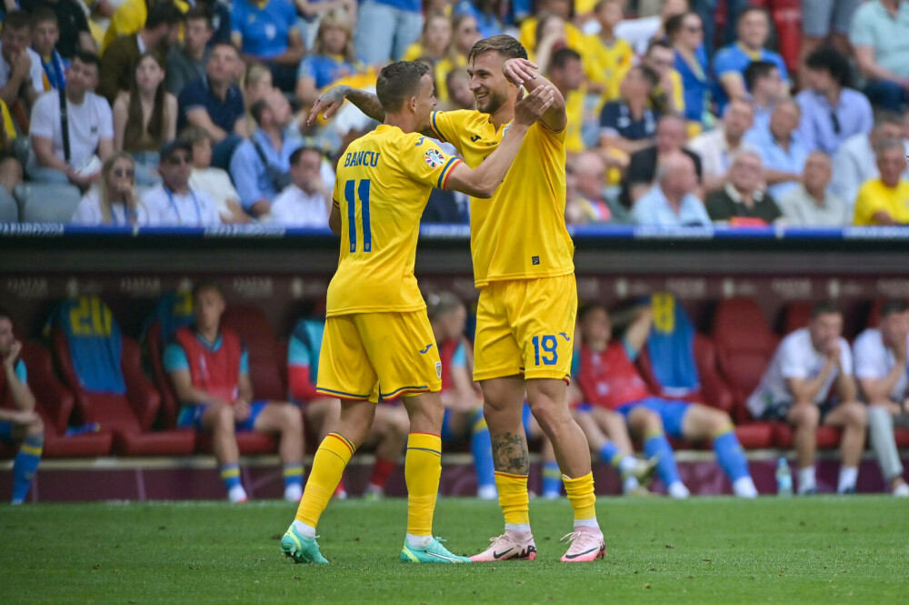 România - Ucraina 3-0, la EURO 2024. Imaginile bucuriei de la victoria ”Generației de Suflet” GALERIE FOTO - Imaginea 5