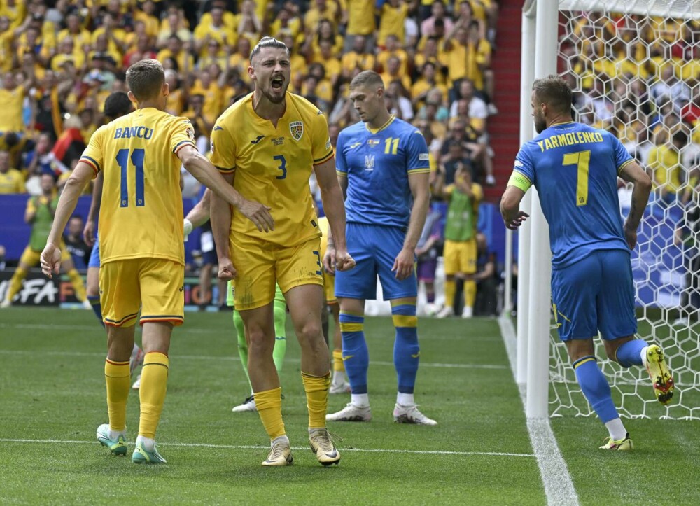 România - Ucraina 3-0, la EURO 2024. Imaginile bucuriei de la victoria ”Generației de Suflet” GALERIE FOTO - Imaginea 7