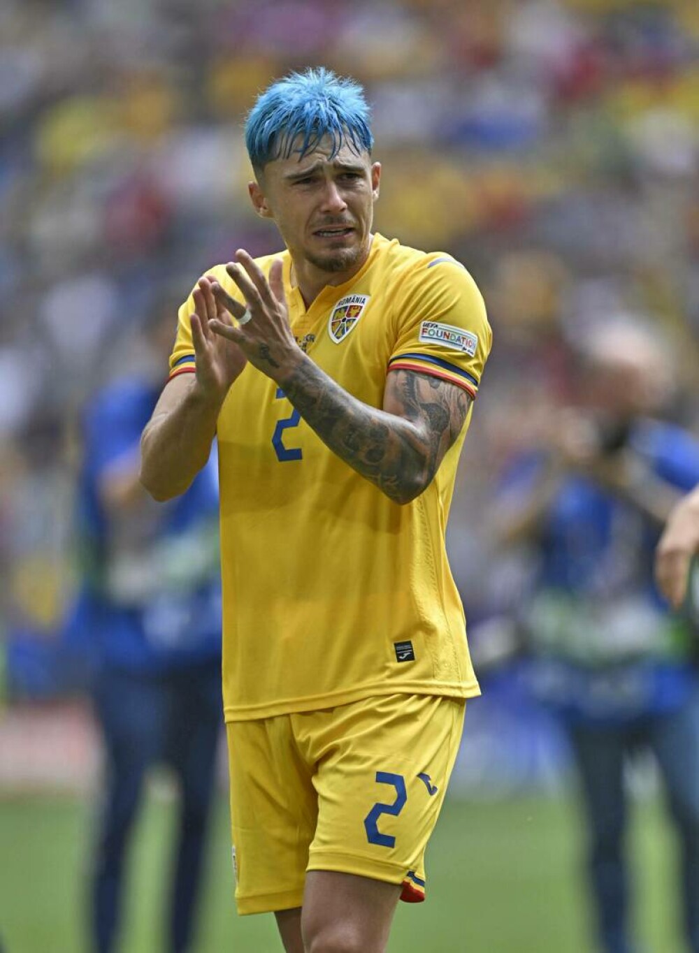 România - Ucraina 3-0, la EURO 2024. Imaginile bucuriei de la victoria ”Generației de Suflet” GALERIE FOTO - Imaginea 21