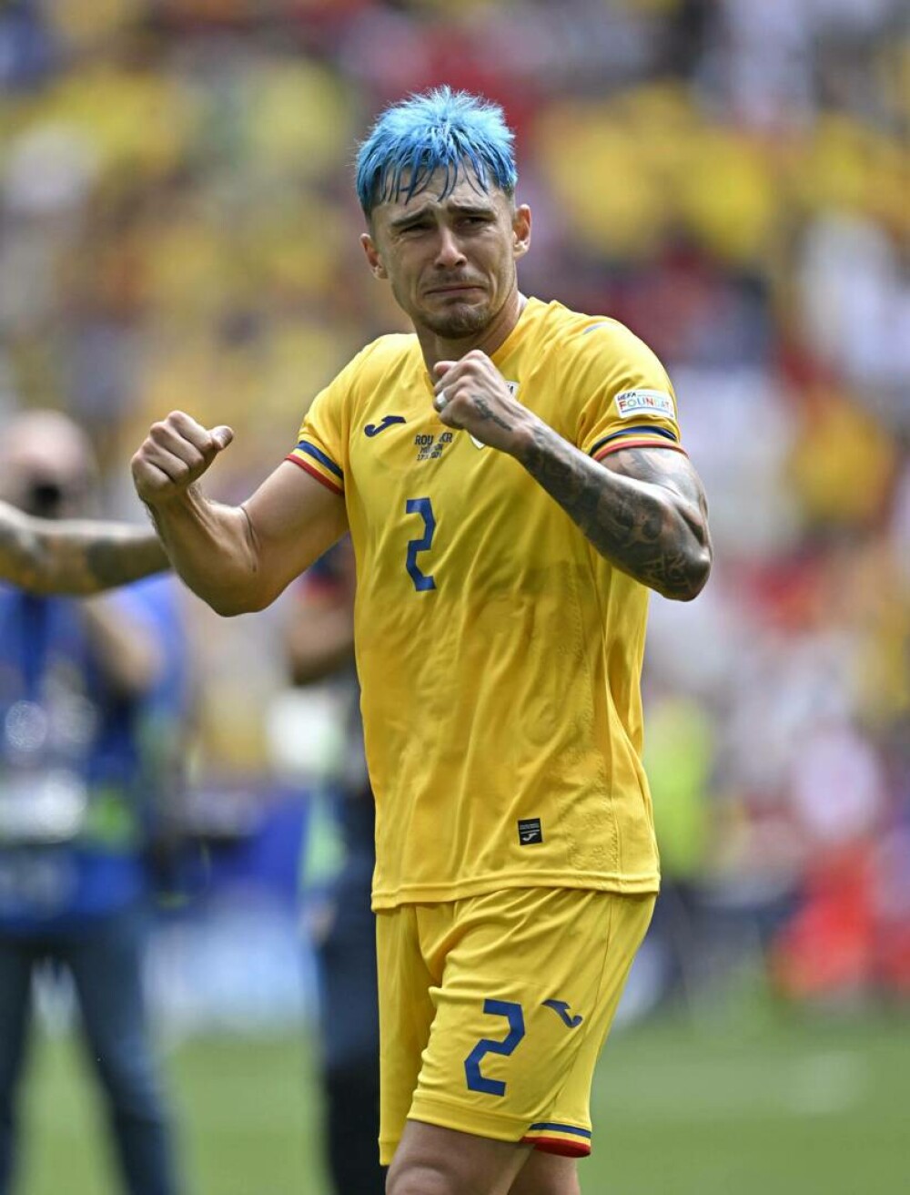 România - Ucraina 3-0, la EURO 2024. Imaginile bucuriei de la victoria ”Generației de Suflet” GALERIE FOTO - Imaginea 22