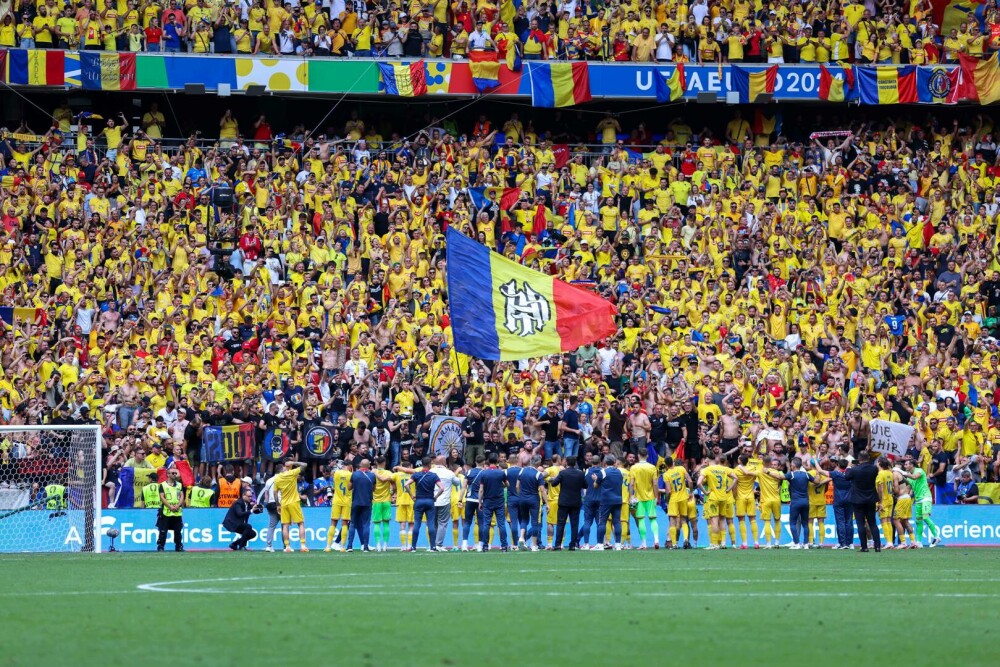 România - Ucraina 3-0, la EURO 2024. Imaginile bucuriei de la victoria ”Generației de Suflet” GALERIE FOTO - Imaginea 26