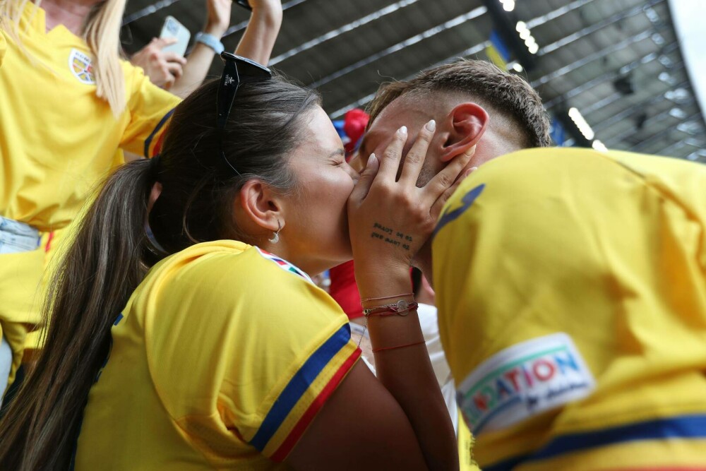 România - Ucraina 3-0, la EURO 2024. Imaginile bucuriei de la victoria ”Generației de Suflet” GALERIE FOTO - Imaginea 34