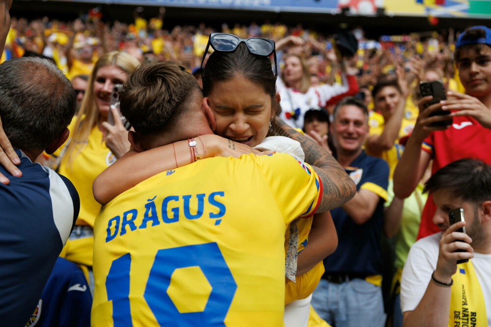 România - Ucraina 3-0, la EURO 2024. Imaginile bucuriei de la victoria ”Generației de Suflet” GALERIE FOTO - Imaginea 35