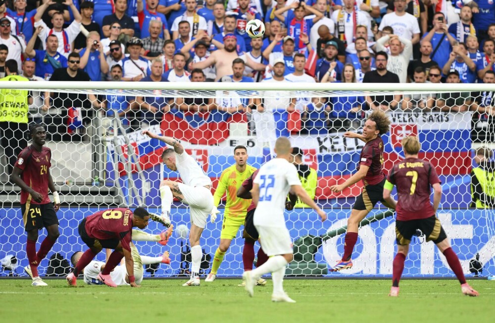 Prima mare surpriză la EURO 2024! Belgia - Slovacia 0-1, după ce Lukaku a avut două goluri anulate - Imaginea 20