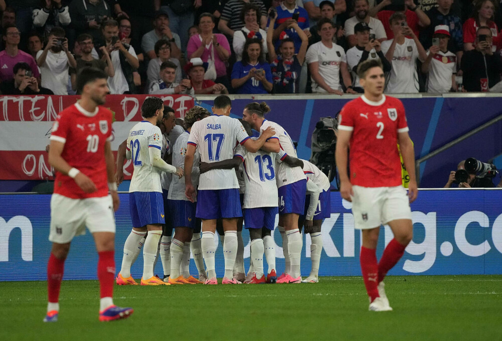 Austria - Franța 0-1, la EURO 2024. Les Bleus câștigă fără să înscrie GALERIE FOTO - Imaginea 20