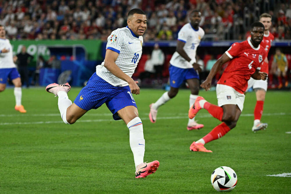 Austria - Franța 0-1, la EURO 2024. Les Bleus câștigă fără să înscrie GALERIE FOTO - Imaginea 25
