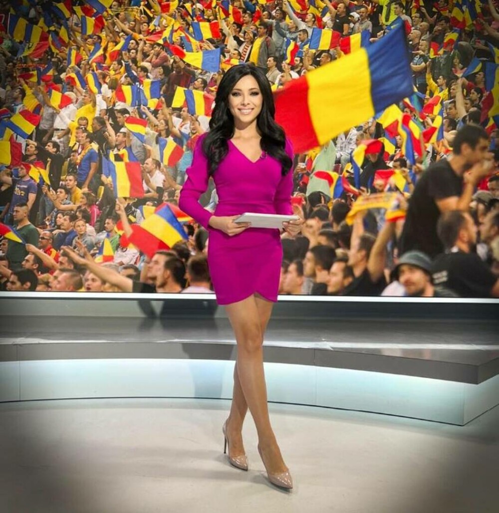Corina Caragea a făcut spectacol în tribune la EURO 2024. Cum a apărut vedeta | VIDEO - Imaginea 45