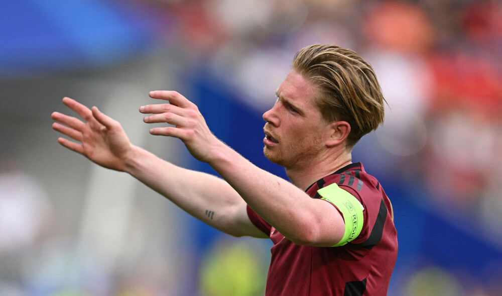 Fotbalistul Kevin De Bruyne şi-a consolat copiii în lacrimi după înfrângerea în faţa Slovaciei - Imaginea 8