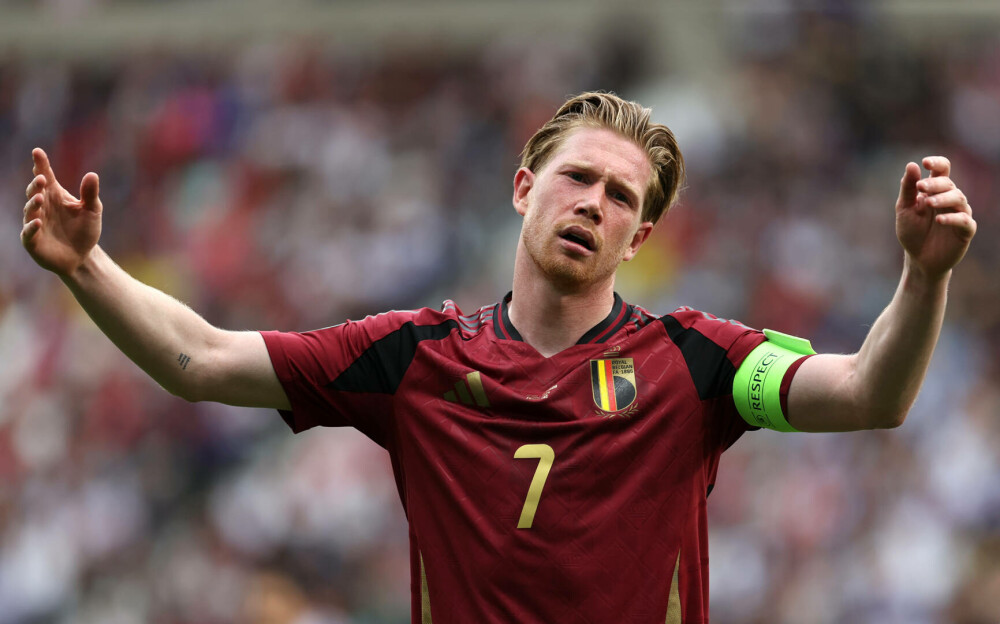 Fotbalistul Kevin De Bruyne şi-a consolat copiii în lacrimi după înfrângerea în faţa Slovaciei - Imaginea 9