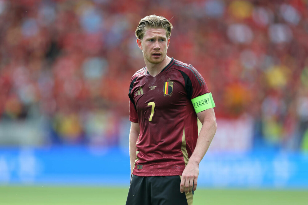 Fotbalistul Kevin De Bruyne şi-a consolat copiii în lacrimi după înfrângerea în faţa Slovaciei - Imaginea 11