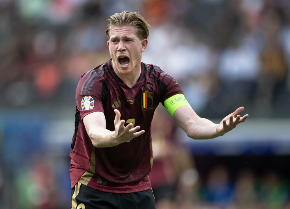 Fotbalistul Kevin De Bruyne şi-a consolat copiii în lacrimi după înfrângerea în faţa Slovaciei - Imaginea 12