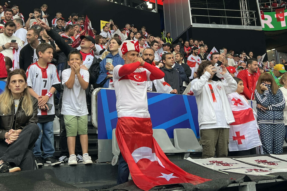 Turcia - Georgia 3-1, la EURO 2024. Victorie cu emoţii pe stadionul din Dortmund - Imaginea 8