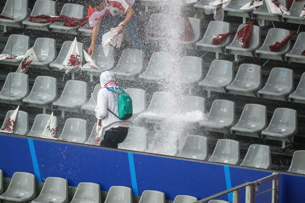 Euro-2024. Incidente între fani înainte de meciul Turcia - Georgia. La Dortmund a plouat torenţial. VIDEO - Imaginea 9