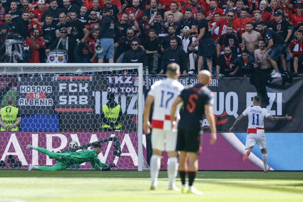 Croația – Albania 2-2, la EURO 2024. Derby balcanic spectaculos, în direct la PRO TV și VOYO | GALERIE FOTO - Imaginea 17
