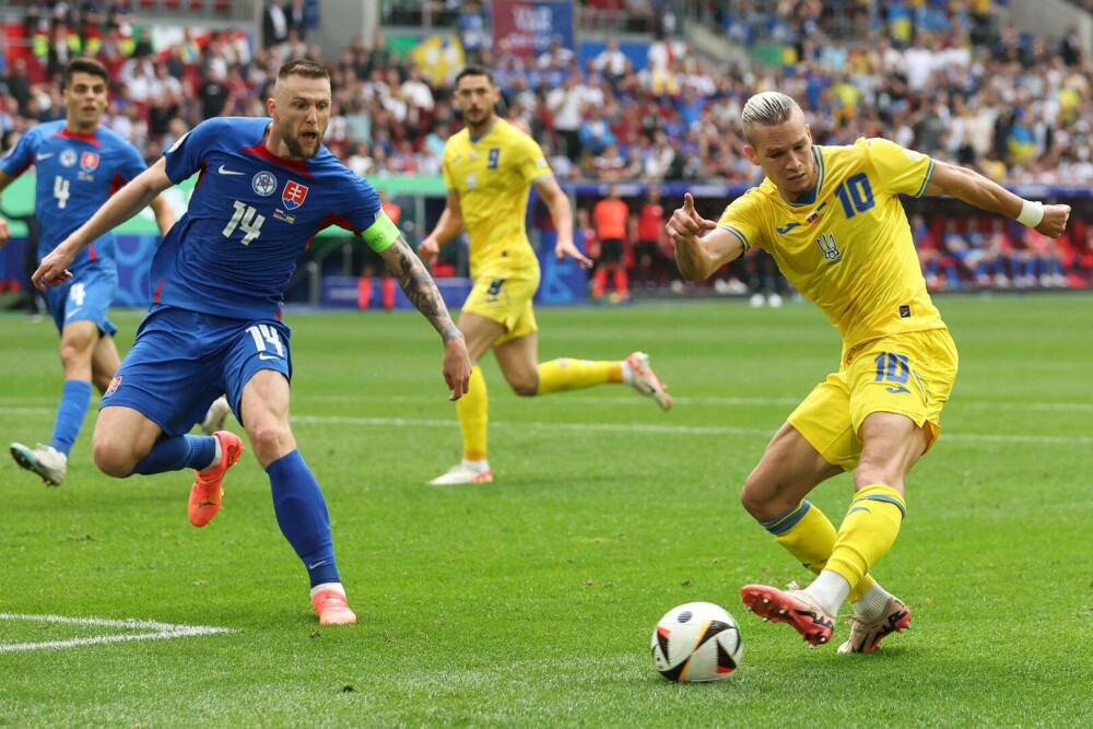 EURO 2024: Slovacia - Ucraina 1-2, după ce ucrainenii au întors spectaculos scorul. Situație complicată în grupa României - Imaginea 29