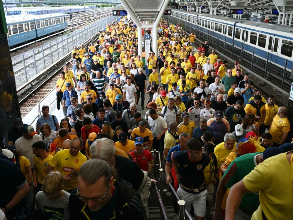 Belgia - România. Marșul suporterilor români din Koln. Zeci de mii de tricolori susțin naționala pe stadion GALERIE FOTO - Imaginea 1