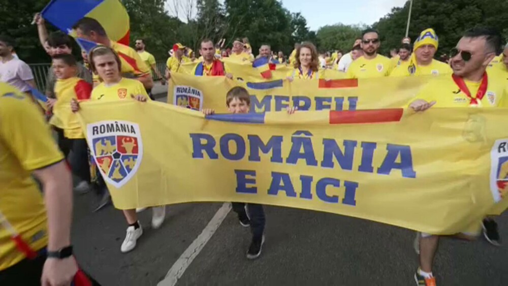 Belgia - România. Marșul suporterilor români din Koln. Zeci de mii de tricolori susțin naționala pe stadion GALERIE FOTO - Imaginea 8