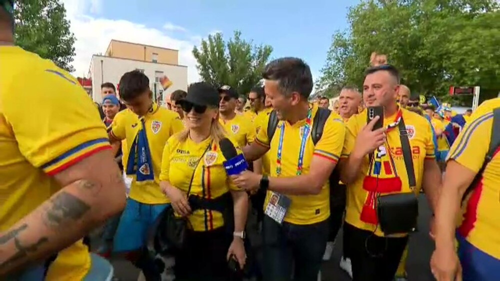 Belgia - România. Marșul suporterilor români din Koln. Zeci de mii de tricolori susțin naționala pe stadion GALERIE FOTO - Imaginea 9