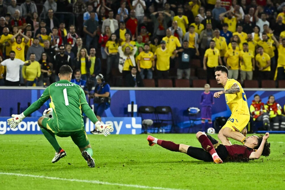 Rezumatul VIDEO al meciului Belgia - România: 2-0. Cele mai importante faze. Jucăm calificarea în meciul cu Slovacia - Imaginea 32