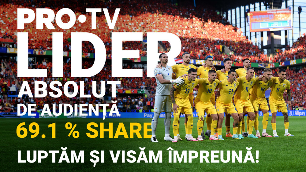 4.1 milioane de telespectatori au visat împreună la meciul României! Calificarea se joacă miercuri, în direct, la PRO TV! - Imaginea 8