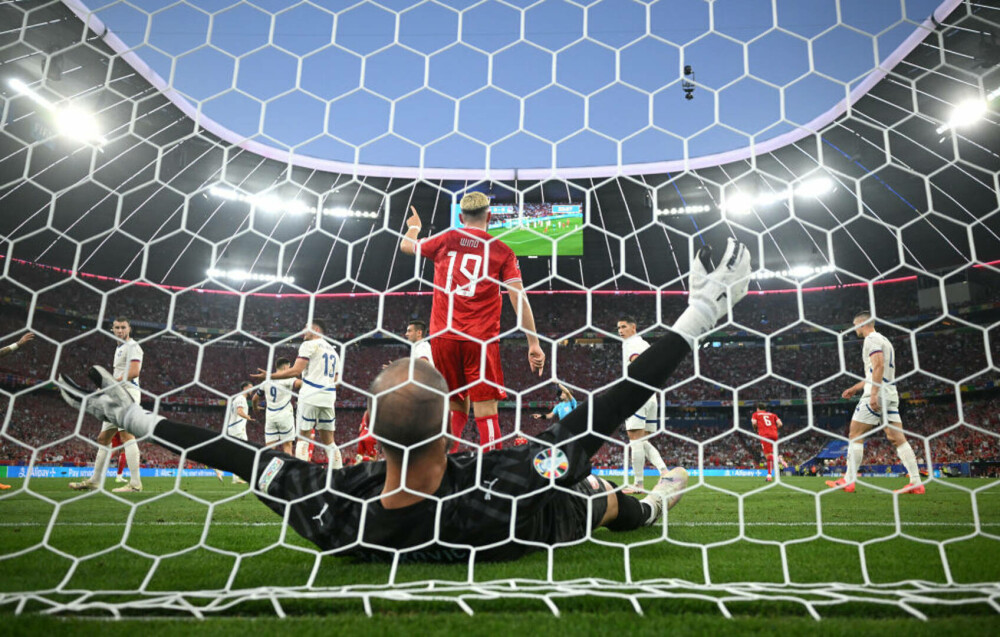 Danemarca - Serbia 0-0, în Grupa C de la EURO 2024. Nordicii sunt în 