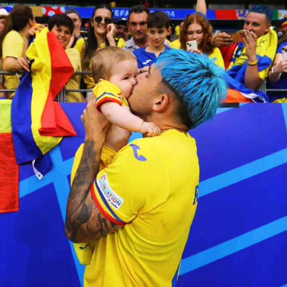 Imaginile care au topit inimile tuturor la meciurile României de la Euro 2024. Rațiu, Drăguș și Marin au devenit virali FOTO - Imaginea 2